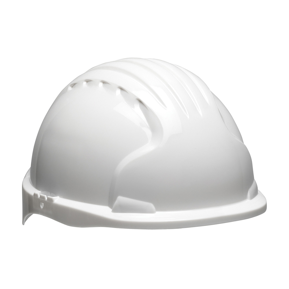 Evolution Deluxe HH Short Brim White - Hard Hats